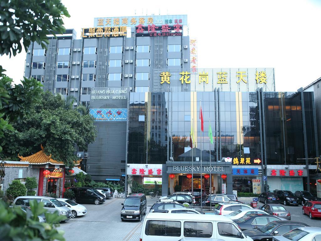 Bluesky Hotel Guangzhou Exteriör bild